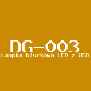 Lampka biurkowa LED z USB